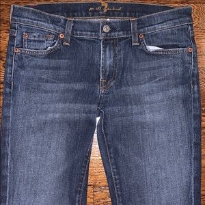 7 for all mankind straight leg jeans